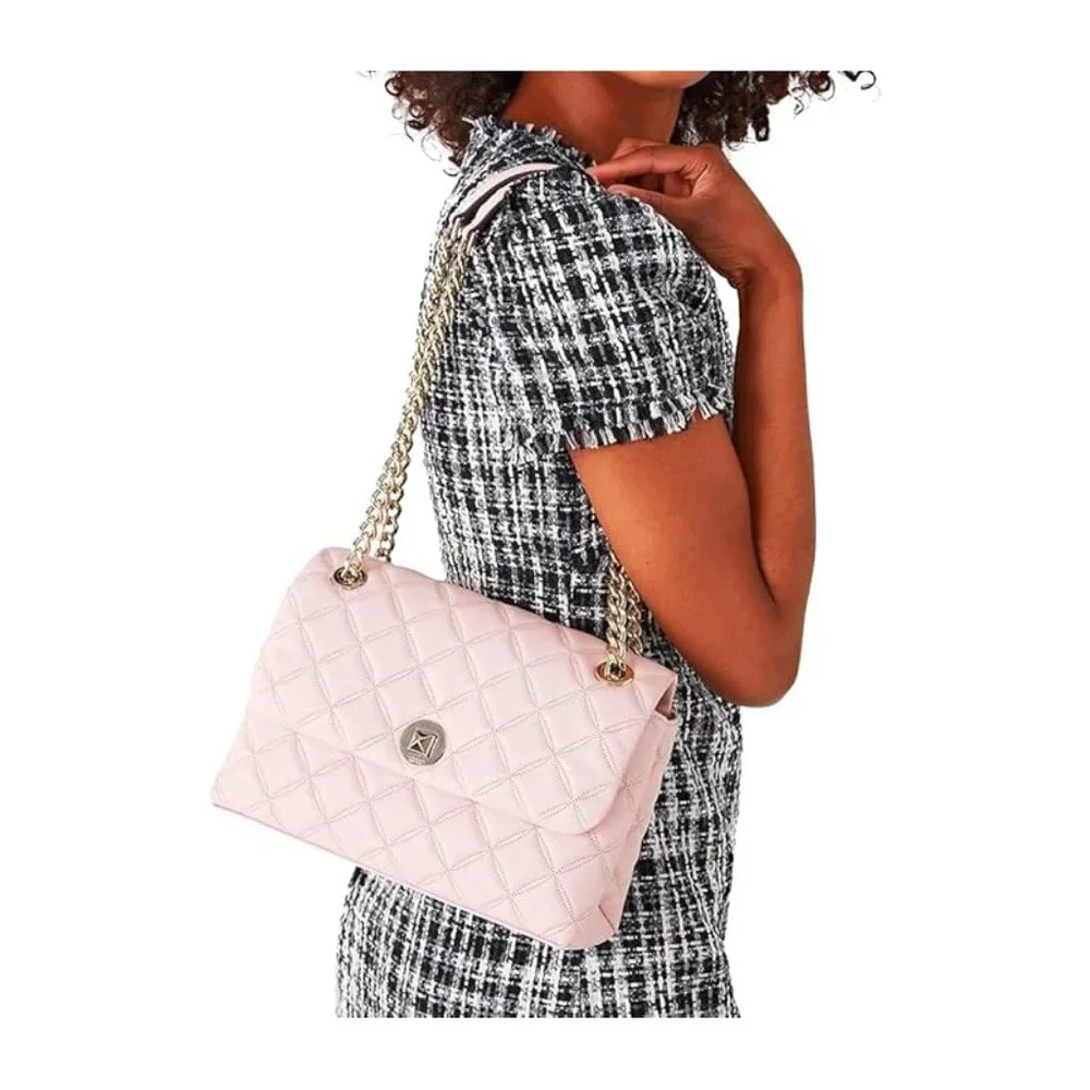 kate spade new york Natalia Medium Flap Shoulder Bag – Rose Smoke